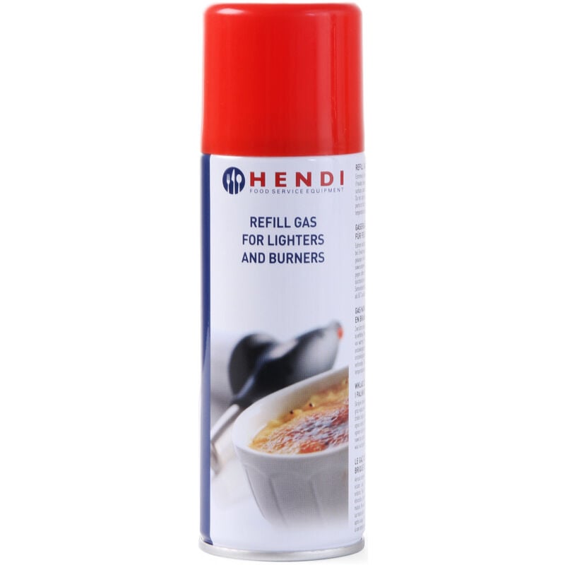 foto del prodotto hendi gas per il bruciatore e l accendino della ristorazione creme brul e, 1 pz. 199008