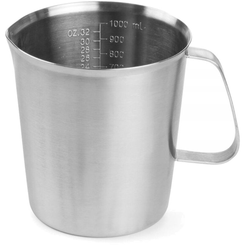 foto del prodotto hendi misurino da cucina con scala in acciaio inox 0,5 l 516102
