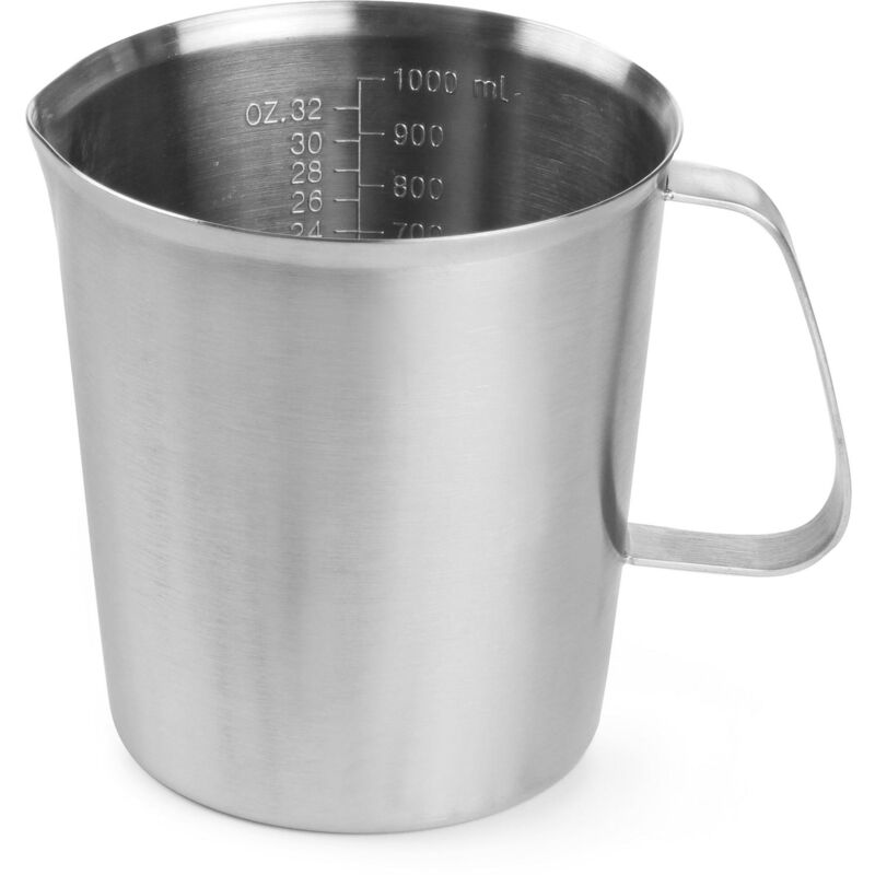 foto del prodotto hendi misurino da cucina con scala in acciaio inox 1 l 516201