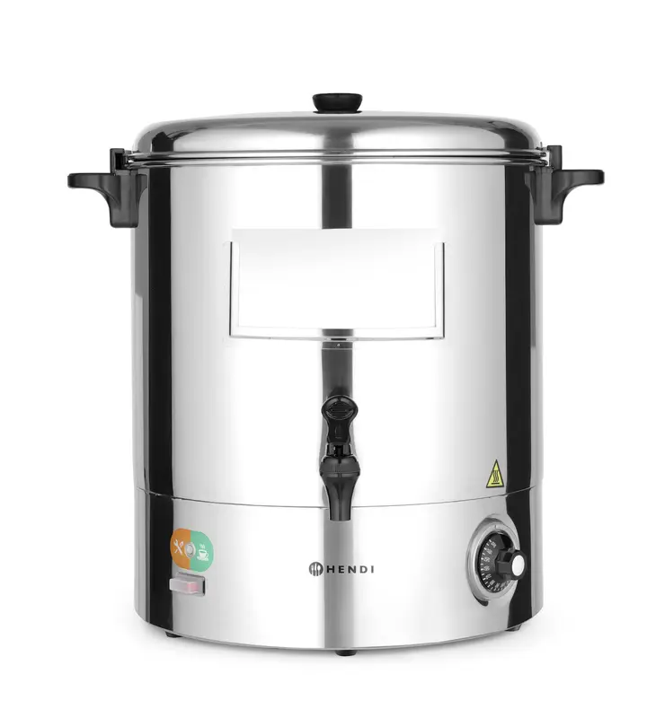 foto del prodotto hendi scaldaacqua per vin brul in acciaio 2200w 30l 209905