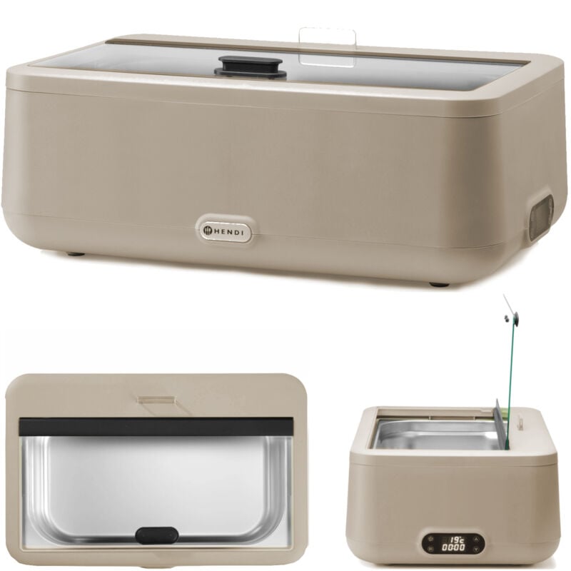 foto del prodotto hendi scaldabagnomaria elettrico uniq 607 x 402 mm 700 w beige