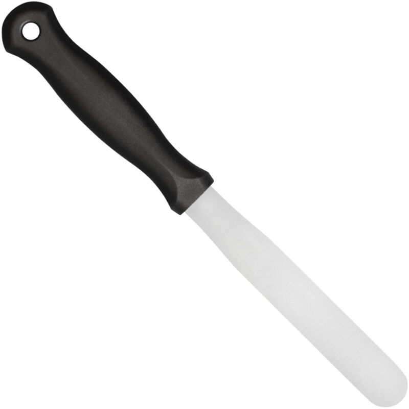 foto del prodotto hendi spatola da pasticceria piatta per stendere l impasto sulle torte alla crema, 120 mm 840863
