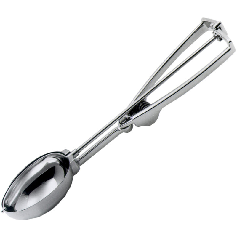 foto del prodotto hendi st ckel paletta per gelato, ovale 1 20 70x52mm, acciaio stockel 755259
