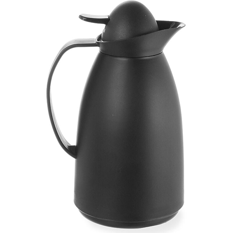 foto del prodotto hendi thermos con inserto in vetro per caff e t , capacit nera. 1l 449608