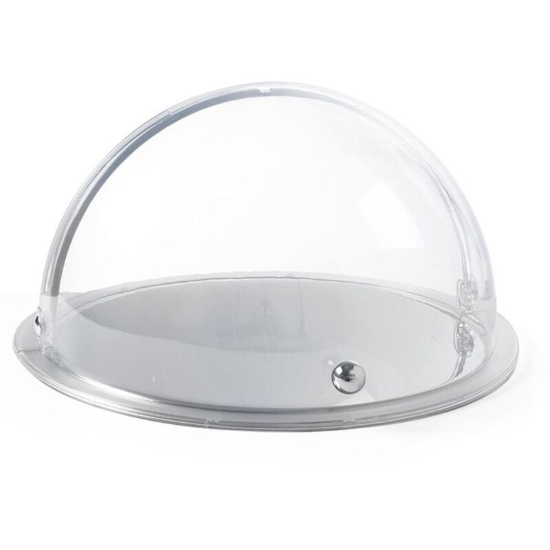 foto del prodotto hendi vassoio rotondo in acciaio inox con coperchio rolltop dia. 380mm 424001