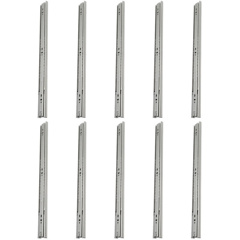 foto del prodotto hengda swanew 1 10 coppie guide per cassetti. guide per cassetti con cuscinetti a sfera chiusura dolce e silenziosa. 35kg 45kg 500mm