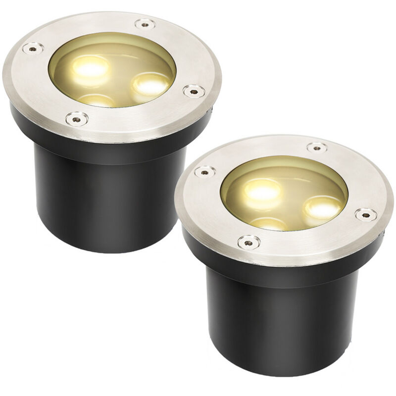 foto del prodotto hengda swanew 12x 3w faretto da terra ip67 faretto da incasso a pavimento con luce a led faretto da pavimento a terra