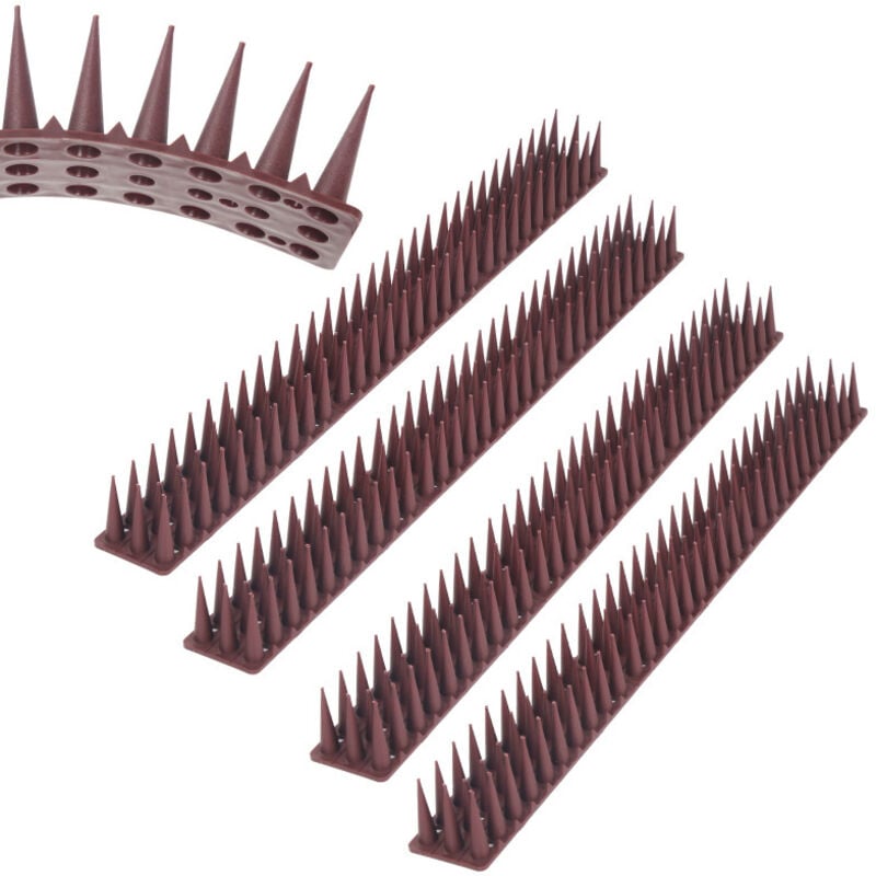 foto del prodotto hengda - swanew 12x piccioni repellente per uccelli deterrente per uccelli picchi per uccelli repellente per uccelli picchi per piccioni