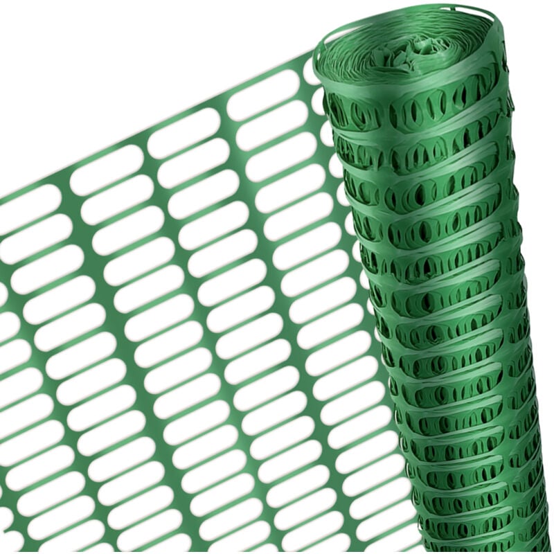 foto del prodotto hengda swanew 1x50m recinto di segnalazione in plastica recinto flessibile recinto di segnalazione recinto da giardino verde