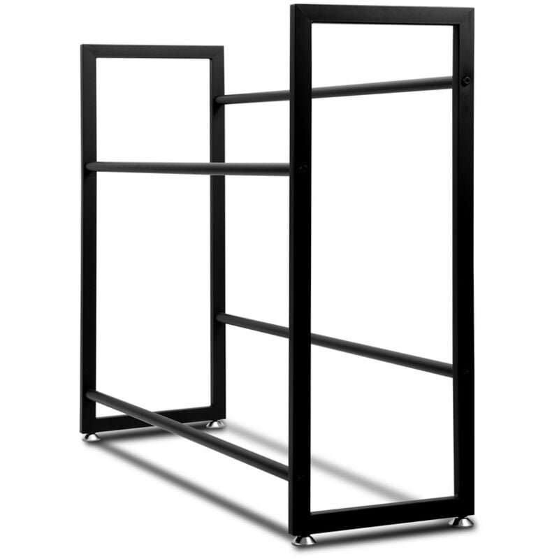immagine 0 del prodotto hengda swanew 2 pezzi scaffale per casse di bevande 6 casse scaffale su piedi per casse di bevande supporto per bottiglie 105x32x85cm