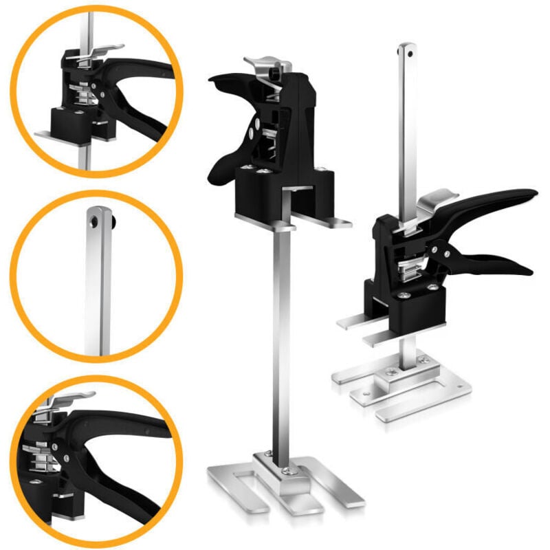 foto del prodotto hengda swanew 2x martinetto a mano strumento manuale sollevatore armadio dispositivo di sollevamento multifunzionale fino a 240kg