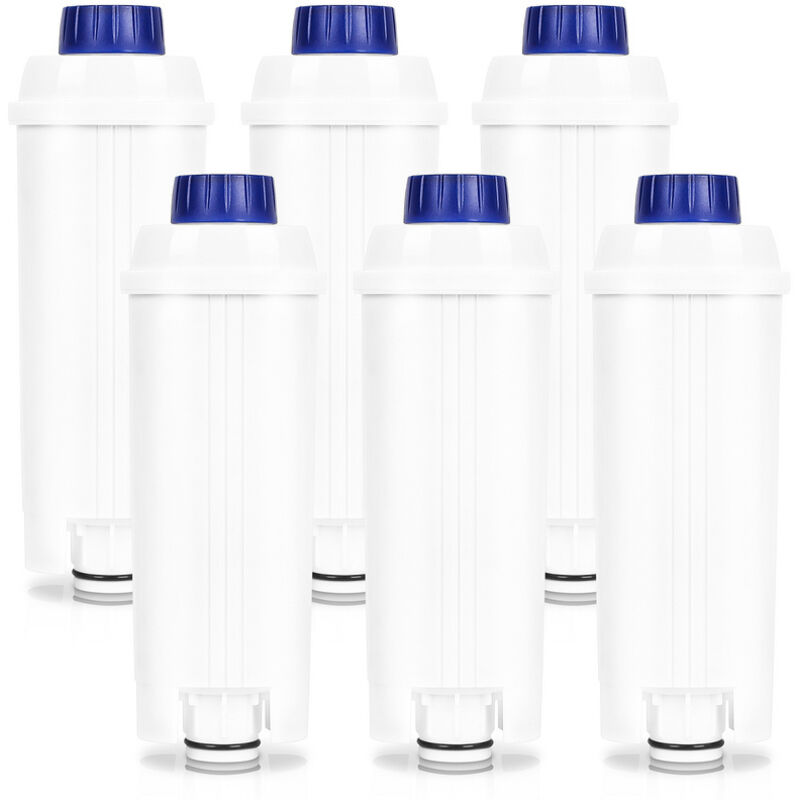foto del prodotto hengda swanew 6x filtro acqua per delonghi compatibile per dlsc002 ec800 ecam etam con carbone attivo