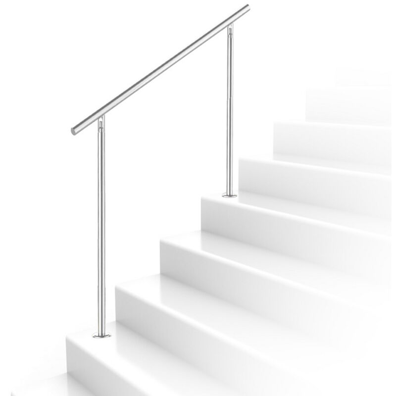 foto del prodotto hengda swanew acciaio inossidabile ringhiera per ringhiera per scale 160 cm senza croce 42 mm per scala da giardino interno ed esterno