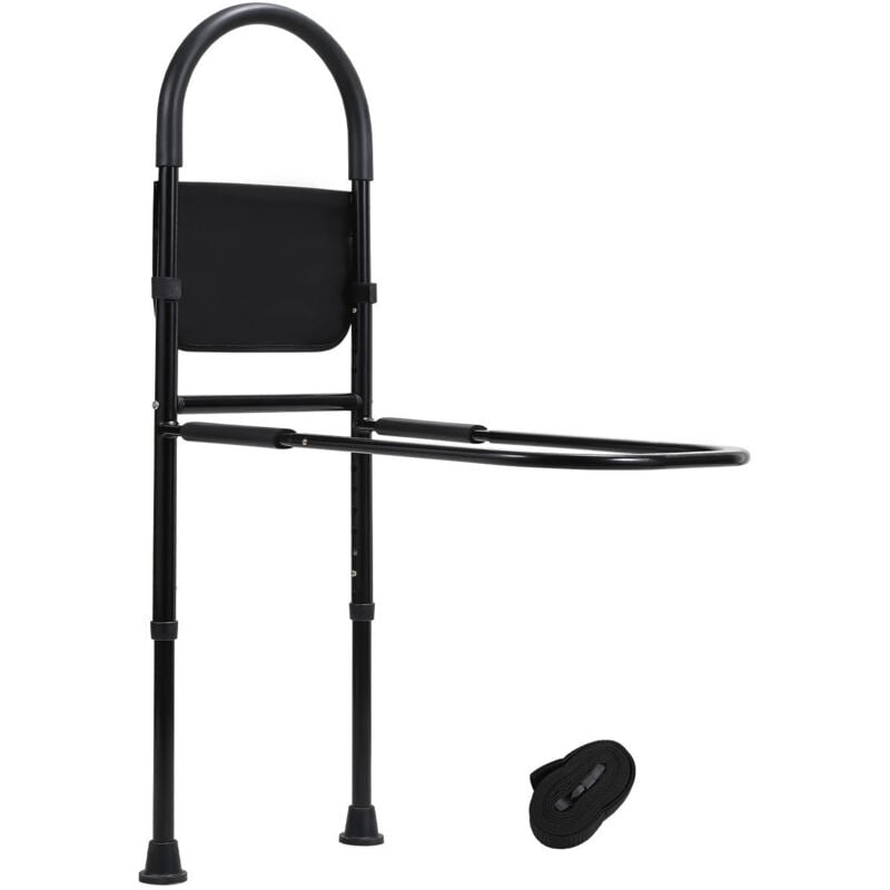 foto del prodotto hengda - swanew aiuto per il rialzo del letto ringhiera del letto protezione anticaduta per adulti anziani ringhiera del letto con borsa di stoccaggio rimovibile guardrail del letto regolabile in altezza manig