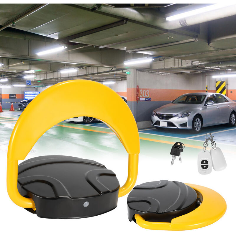foto del prodotto hengda swanew barriera di parcheggio pieghevole telecomando 15 m blocco di parcheggio con telecomando sistema di allarme intelligente integrato
