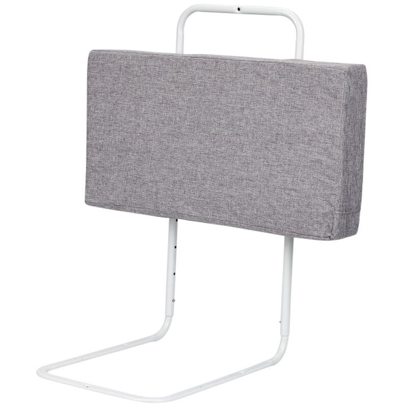 foto del prodotto hengda swanew barriere per letto per bambini barriera di sicurezza morbida regolabili in altezza 50 cm barriera paracolpi in schiuma grigio