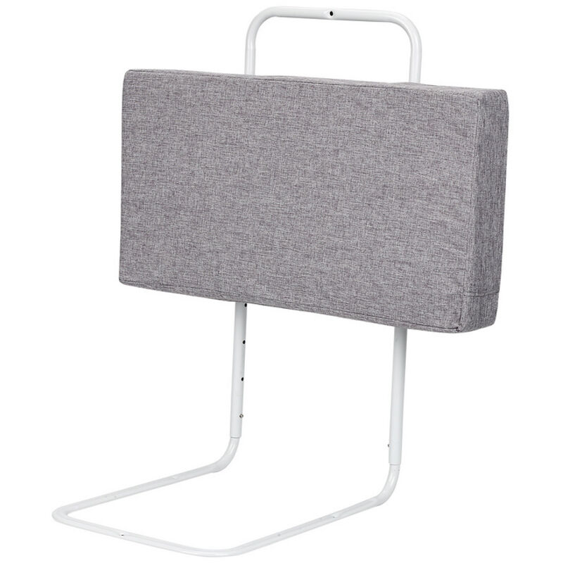 foto del prodotto hengda swanew barriere per letto per bambini barriera di sicurezza morbida regolabili in altezza 60 cm barriera paracolpi in schiuma grigio
