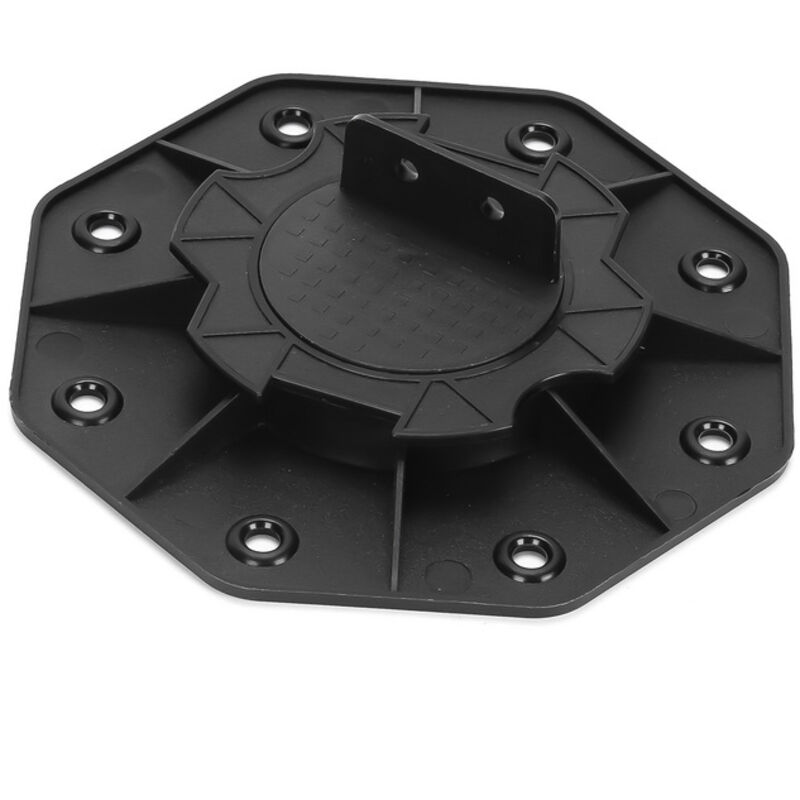 foto del prodotto hengda swanew base di appoggio per terrazzo regolabile con piedistallo di livellamento cuscinetto base base per legno wpc 18 30 mm 10 pezzi