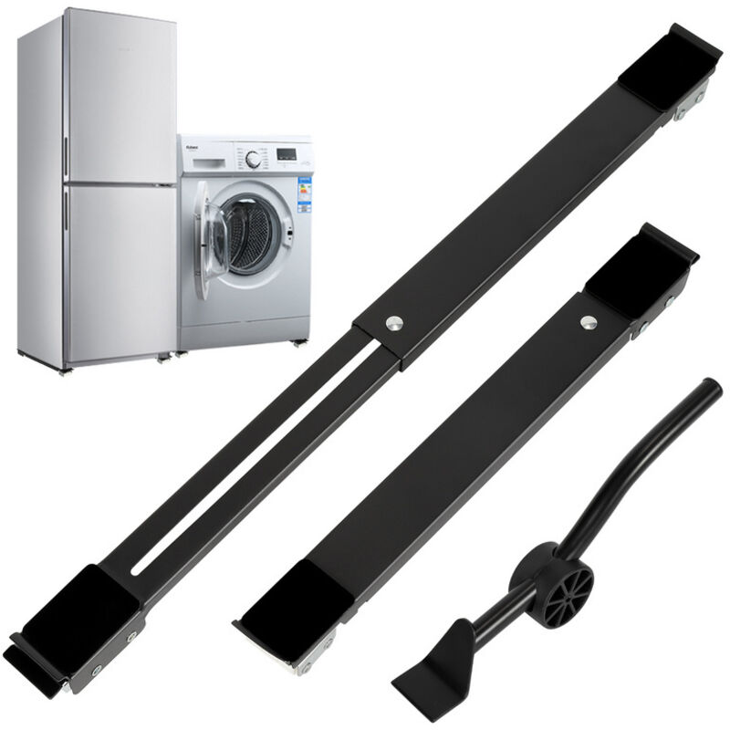 foto del prodotto hengda swanew base lavatrice regolabile mobile base regolabile per lavatrice frigorifero carico 300kg 1 coppia