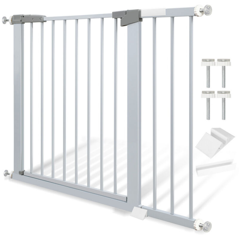 foto del prodotto hengda swanew cancelletto di sicurezza per bambini espandibile 97 104cm, barriera a pressione senza fori, cancelletti per bambini e cani, larghezza