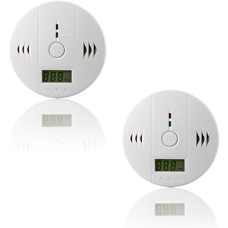 foto del prodotto hengda swanew co monossido di carbonio 2 pcs rilevatori di monossido di carbonio installazione monossido di carbonio