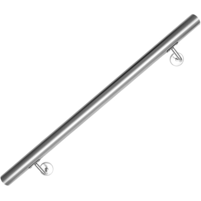 foto del prodotto hengda swanew corrimano in acciaio inox v2a per scale supporto a parete, scelta 80 cm