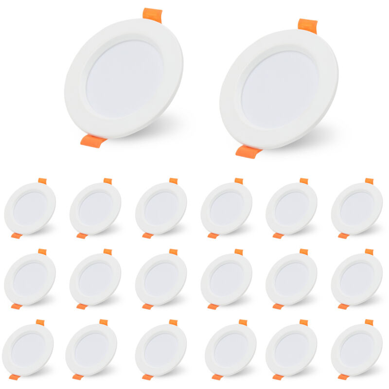 foto del prodotto hengda swanew faretti da incasso 20x led faretti da incasso 5w faretti da soffitto bianco caldo