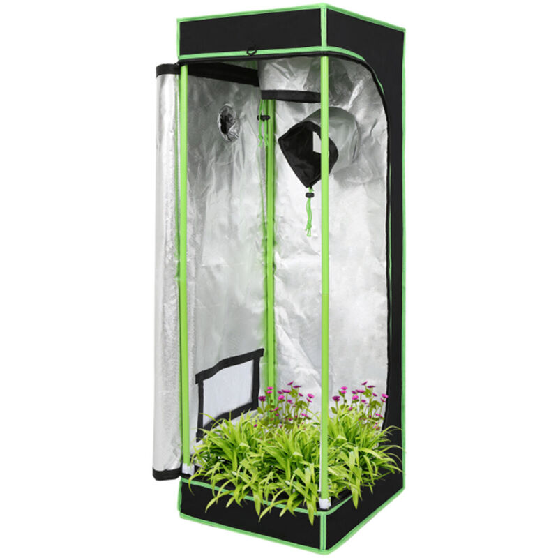 foto del prodotto hengda swanew grow tenda grow box serra tenda per piante da interno 40 x 40 x 120 cm