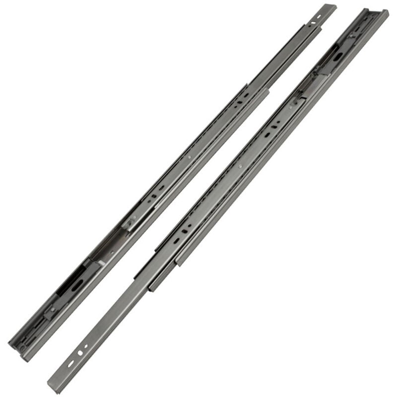 foto del prodotto hengda swanew guide per cassetti guida a estrazione totale 45 mm guida telescopica 45 mm 650 mm 2 pezzi