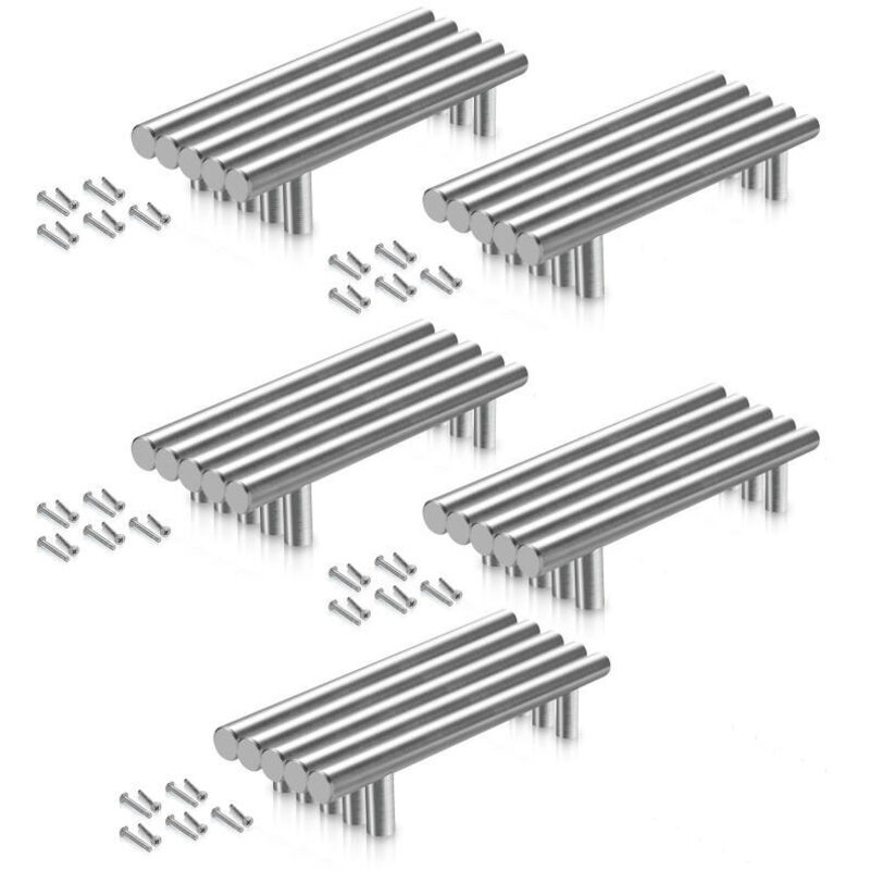 foto del prodotto hengda swanew maniglie per mobili maniglie per armadietti maniglie per armadietti da cucina bagno maniglie per cucina ufficio 156x96x10mm 10 pezzi