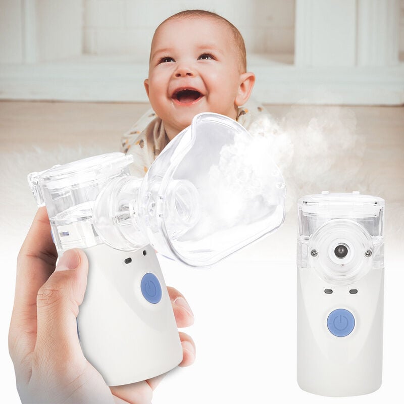 foto del prodotto hengda swanew nebulizzatore portatile nebulizzatore vapore inalatore portatile elettrico maglia nebulizzatore usb macchina per bambini e adulti