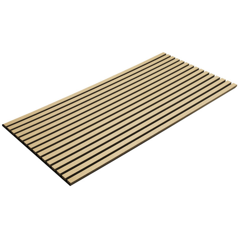 foto del prodotto hengda swanew pannello acustico rivestimento murale in mdf pannello murale acustico naturale pannelli murali moderni 120x60x2,1 cm in legno