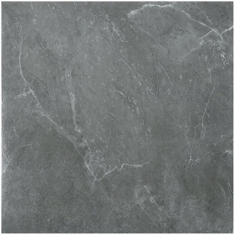 foto del prodotto hengda swanew pavimento adesivo in pvc 2 scatole da 22 piastrelle viniliche autoadesive marmo grigio ca. 2 m 