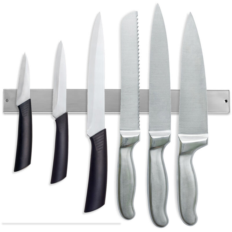 foto del prodotto hengda swanew portacoltelli 40cm striscia magnetica acciaio inossidabile 304 striscia magnetica per coltelli cucine