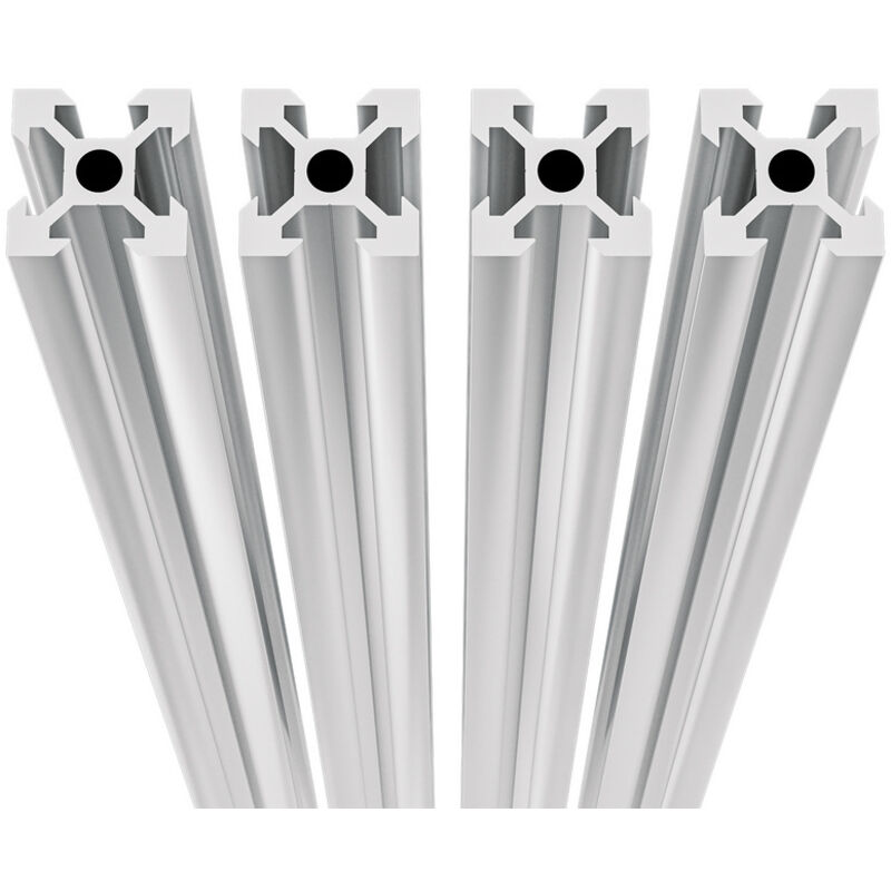 foto del prodotto hengda swanew profilo in alluminio 1000 mm tipo v binario in alluminio estruso standard europeo argento