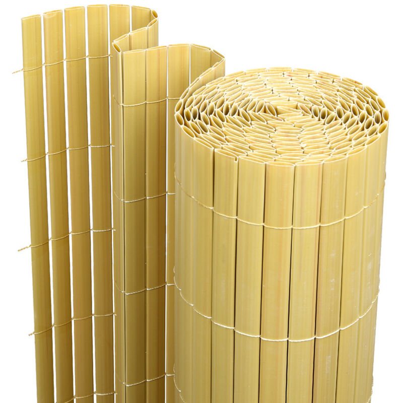 foto del prodotto hengda swanew pvc privacy screen protection balcony. privacy fence. bamboo da 180x500 cm. schermo di privacy aumentato alle intemperie. recinzione