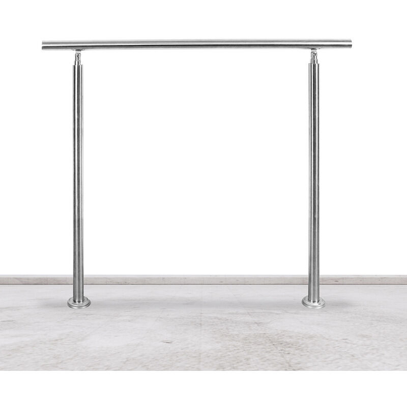 foto del prodotto hengda swanew ringhiera 150 cm acciaio inox 0 binari corrimano balaustra aiuto scala balcone interno esterno