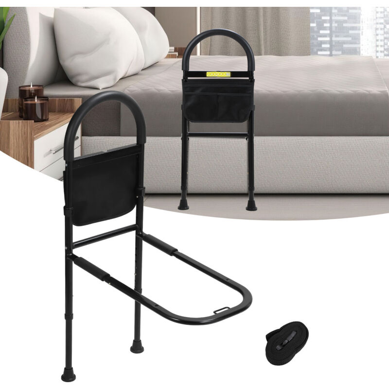 foto del prodotto hengda swanew sponde del letto ausilio per il sollevamento del letto, maniglie regolabili in altezza per gli anziani accessori per il letto di