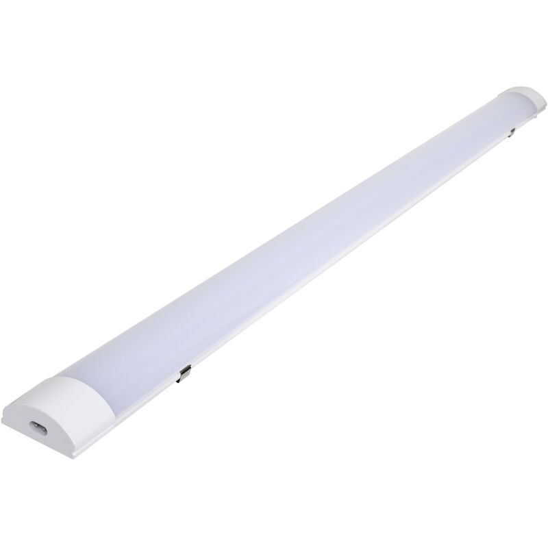 immagine 0 del prodotto hengda swanew striscia led extrapiatta line luce led impermeabile con tubi led passanti plafoniera led bianco neutro ip65 36w 120cm