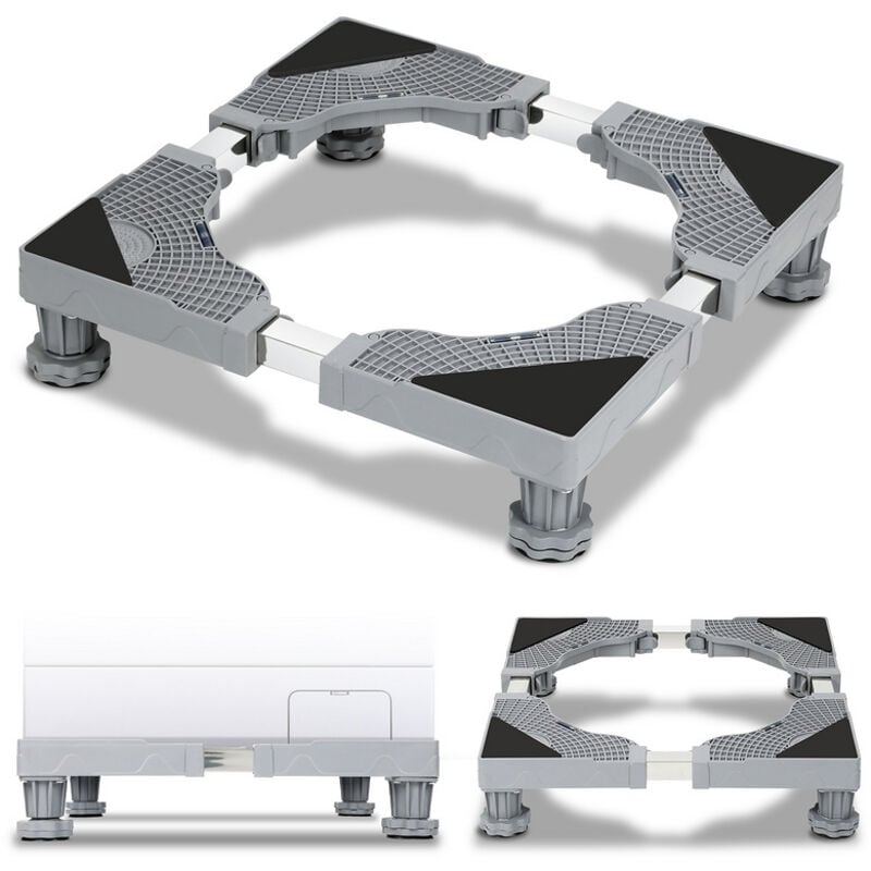 foto del prodotto hengda swanew supporto per lavatrice base per frigorifero. lavatrice e asciugatrice regolabile 41 66 cm a 4 piedi