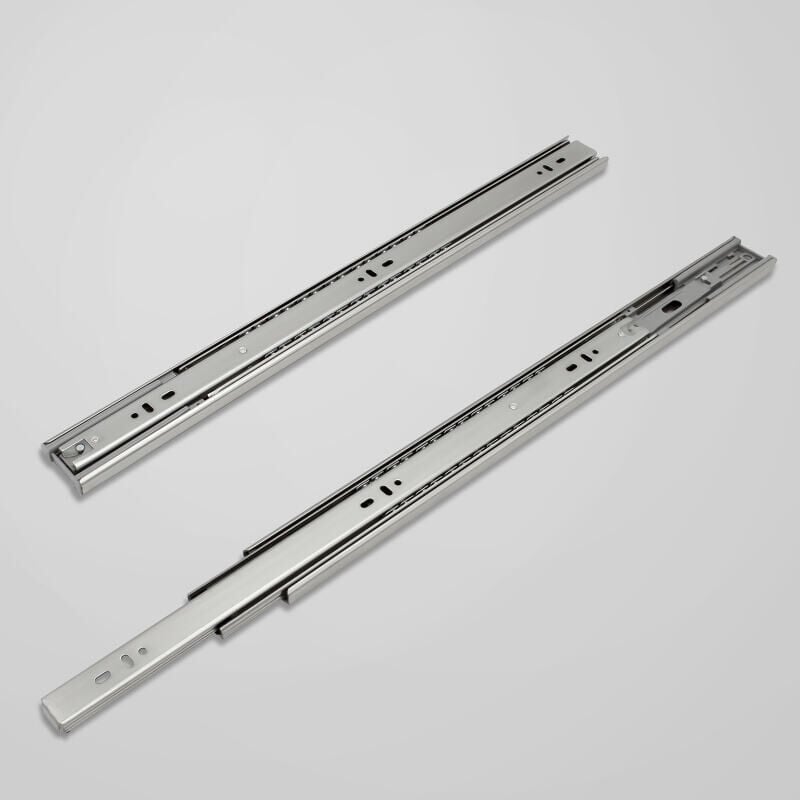 foto del prodotto hengda swanew terreno da cassetto 45 mm estratto di carico pesante estratto completo extract rail streno 450mm 2 pezzi