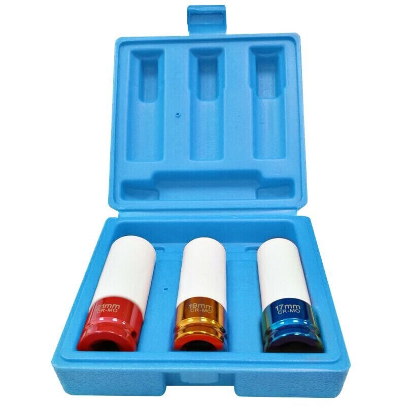 foto del prodotto hengmei avvitatore a impulsi a 3 pezzi a dado ruota 1 2 set di dadi set di bussole per bulloni ruota dadi ruota