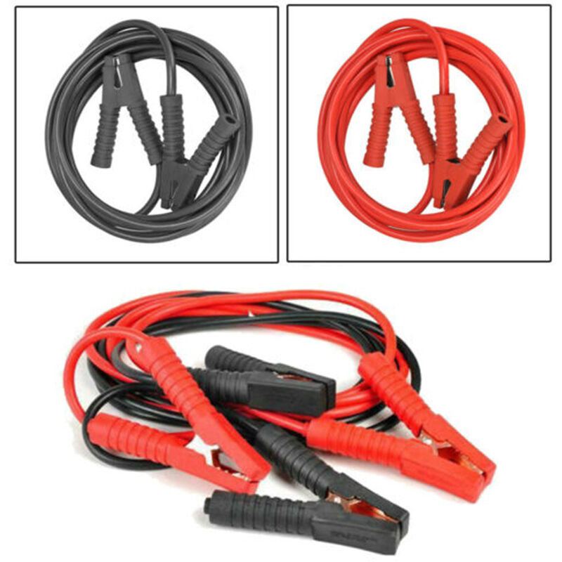 foto del prodotto hengmei cavi per avviamento auto cavo jumper cavo jumper 12v 24v con protezione da sovratensione per auto, camion, moto 2x6m 