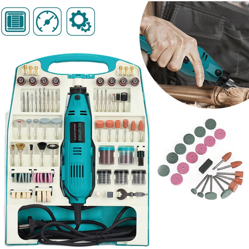 foto del prodotto hengmei lame per utensili multifunzione mini set di smerigliatrici angolari 226 pezzi set di smerigliatrici strumento multifunzionale 226 pezzi 