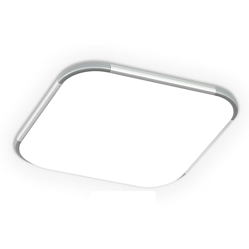 foto del prodotto hengmei lampada da soffitto con rilevatore di movimento per interni 24w lampada da parete lampada da soggiorno,cucina,ufficio bianco freddo 