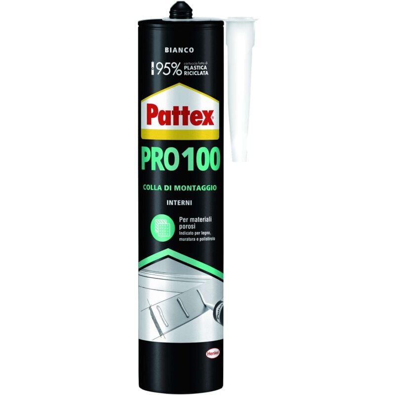 foto del prodotto henkel colla di montaggio pattex pro 100 gr. 400