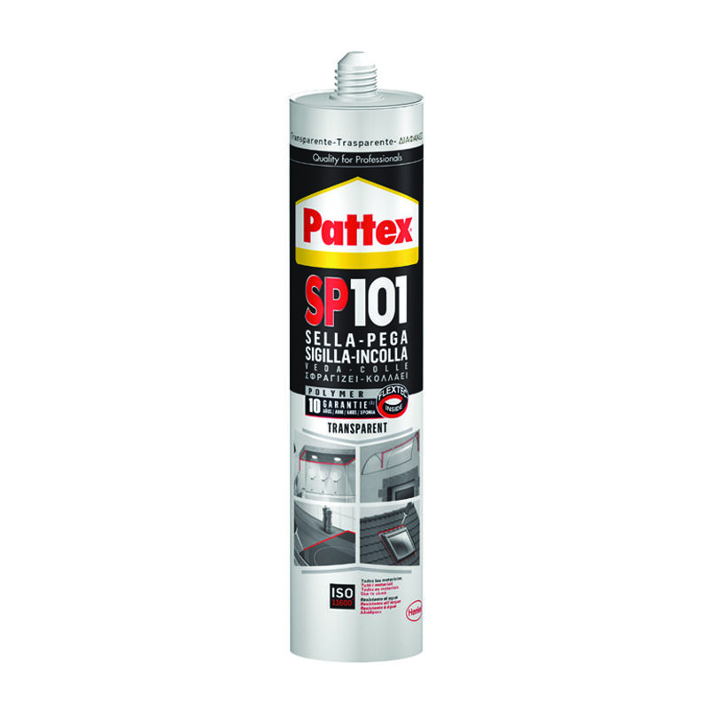 foto del prodotto henkel pattex sigillante sp 101 trans trasparente neutro ml.280