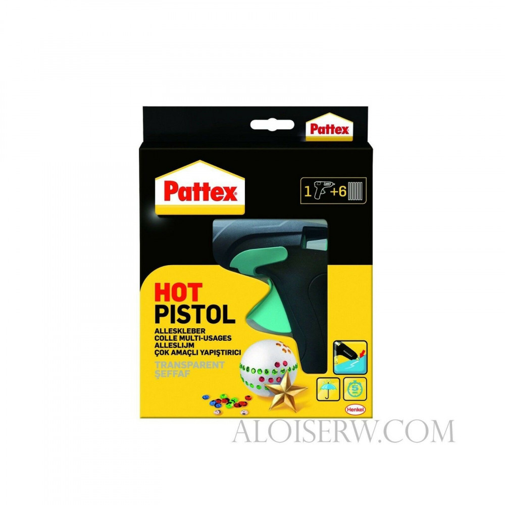foto del prodotto henkel pistola a caldo hotmelt hobby 70w