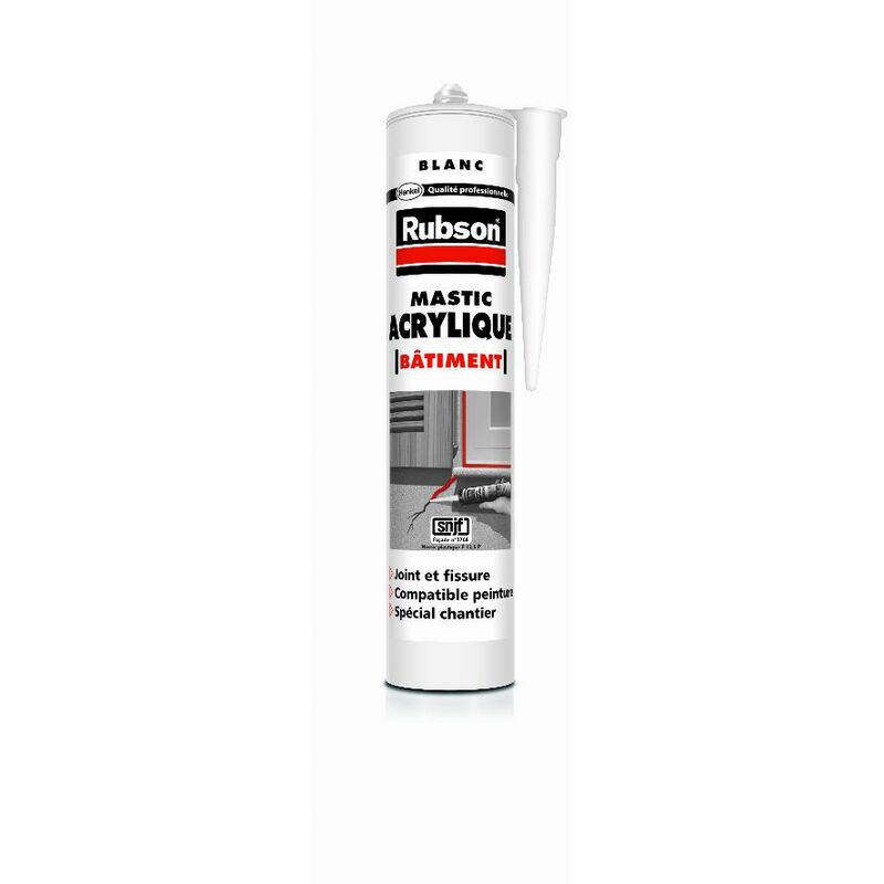 foto del prodotto henkel rubson composto acrilico per edilizia 280 ml bianco 2622524