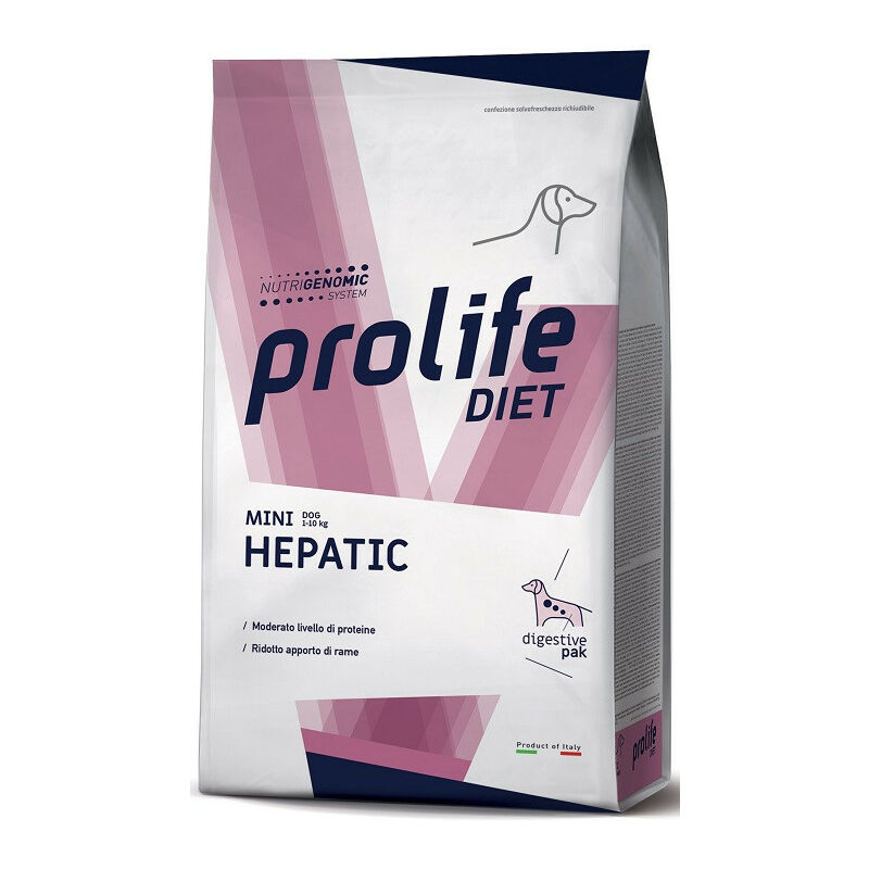 foto del prodotto hepatic per cani mini da 500 gr prolife